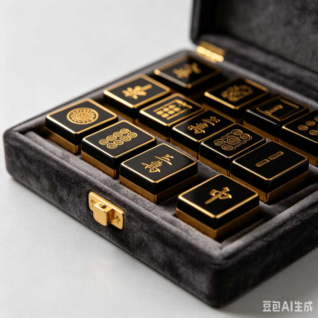 luxury gift box mahjong set