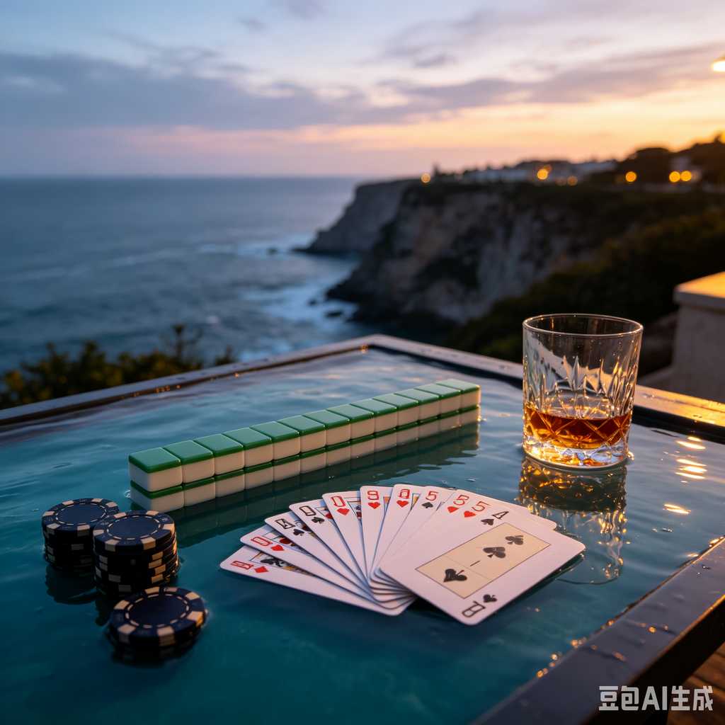 vintage style mahjong set
